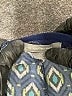 NY Collection Print Blue Casual Pants Size L - photo 4