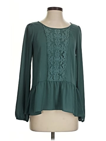 Everly Long Sleeve Blouse (view 1)