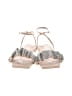 Bamboo Silver Sandals Size 8 - photo 2