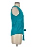 Entro Teal Sleeveless Blouse Size S - photo 4