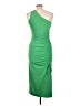 Unbranded 100% Polyester Solid Green Cocktail Dress Size L - photo 2