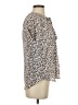 Joie Animal Print Ivory Sleeveless Blouse Size S - photo 4