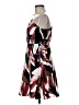 Shein 100% Polyester Print Brown Cocktail Dress Size M - photo 5