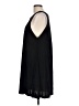 Basics 100% Viscose Solid Black Casual Dress Size L - photo 5