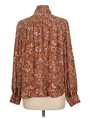 Ann Taylor LOFT Long Sleeve Blouse (view 2)