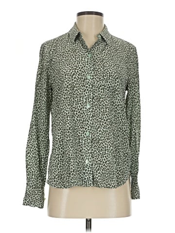 Equipment Long Sleeve Button-Down Shirt (view 1)