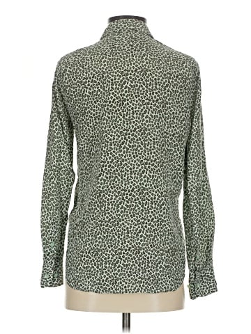 Equipment Long Sleeve Button-Down Shirt (view 2)