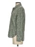 Equipment Print Green Long Sleeve Button-Down Shirt Size S - photo 5