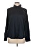 Ann Taylor Black Long Sleeve Blouse Size L - photo 1