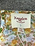 Hayden 100% Polyester Print Yellow Casual Dress Size 1X - photo 7