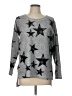 Nally & Millie Stars Silver Pullover Sweater Size Lg - XL - photo 1