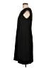 Jones Studio 100% Polyester Solid Black Casual Dress Size 8 - photo 5