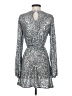 Forever 21 Metallic Silver Cocktail Dress Size S - photo 2