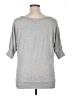 Love Rocks Metallic Silver Short Sleeve Top Size XL - photo 2