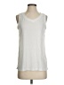 Unbranded White Sleeveless T-Shirt Size S - photo 1