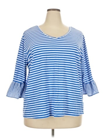 Westbound 3/4 Sleeve Top (view 1)