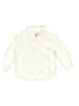 Cherokee 100% Cotton Solid Ivory Long Sleeve Button-Down Shirt 12-18 MO / 18 MO - photo 1