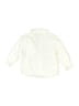Cherokee 100% Cotton Solid Ivory Long Sleeve Button-Down Shirt 12-18 MO / 18 MO - photo 2