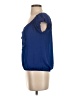 Max Studio 100% Polyester Blue Short Sleeve Blouse Size XS - photo 5