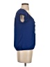 Max Studio 100% Polyester Blue Short Sleeve Blouse Size XS - photo 4