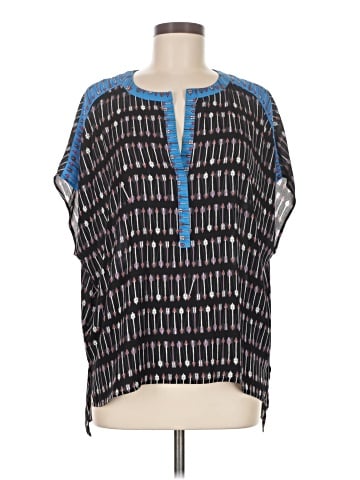 BCBGMAXAZRIA Short Sleeve Blouse (view 1)