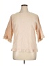 Unbranded 100% Cotton Tan 3/4 Sleeve Blouse Size XL - photo 1