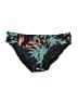 Ocean Blue Floral Black Swimsuit Bottoms Size L - photo 1