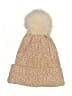 Nine West 100% Polyester Tan Beanie One size - photo 1