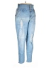Ashley Stewart Hearts Blue Jeans Size 14 - photo 1