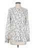 Peruvian Connection 100% Viscose Ivory Long Sleeve Blouse Size S - photo 1