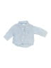 The Children's Place Blue Long Sleeve Button-Down Shirt Size 3-6 mo - photo 1