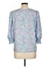 Unbranded Blue 3/4 Sleeve Blouse Size L - photo 2
