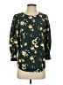 MELLODAY Green 3/4 Sleeve Blouse Size S - photo 1