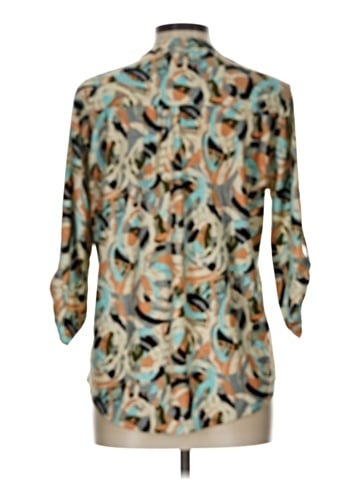 NY Collection 3/4 Sleeve Blouse (view 2)