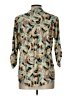 NY Collection Teal 3/4 Sleeve Blouse Size L (petite) - photo 2