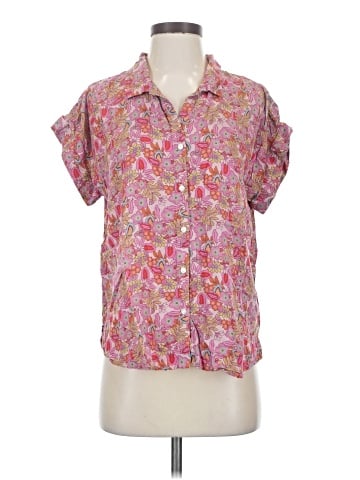 Lucky Brand Short Sleeve Blouse (view 1)