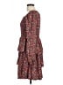 BTFBM 100% Polyester Paisley Red Casual Dress Size L - photo 5