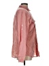 Gap 100% Cotton Color Block Pink Long Sleeve Button-Down Shirt Size L - photo 4