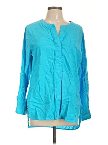 Soft Surroundings Long Sleeve Blouse (view 1)