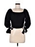 Olivaceous Black 3/4 Sleeve Blouse Size M - photo 1
