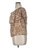 Express Brown Short Sleeve Blouse Size XL - photo 5