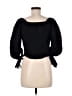 Olivaceous Black 3/4 Sleeve Blouse Size M - photo 2