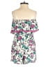 Blue Rain 100% Rayon Floral Pink Romper Size XS - photo 2