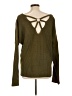 Say What? 100% Acrylic Green Pullover Sweater Size L - photo 2
