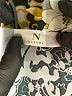 Natori Print Gray Long Sleeve Blouse Size M - photo 7