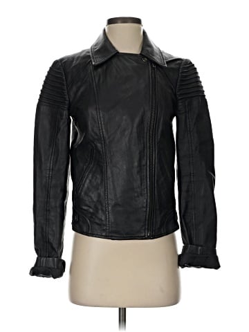 Trouve Leather Jacket (view 1)