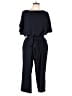 Chartou Solid Blue Jumpsuit Size L - photo 1