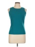 Milly Teal Sleeveless Top Size L - photo 1