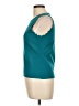 Milly Teal Sleeveless Top Size L - photo 5