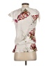 Milano Ivory Short Sleeve Blouse Size XS - photo 2